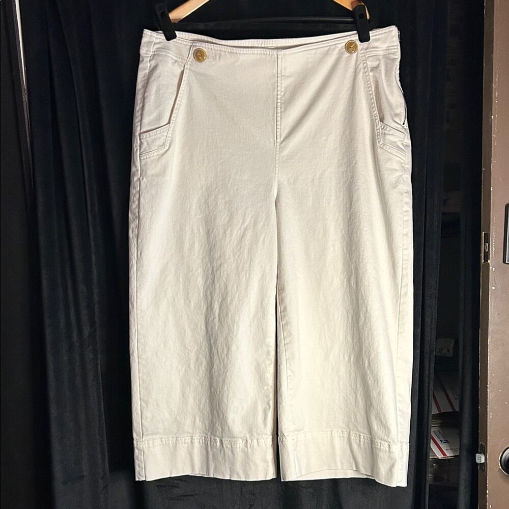 Maeve by Anthropologie Plus Size Collette Cropped Pants
 20